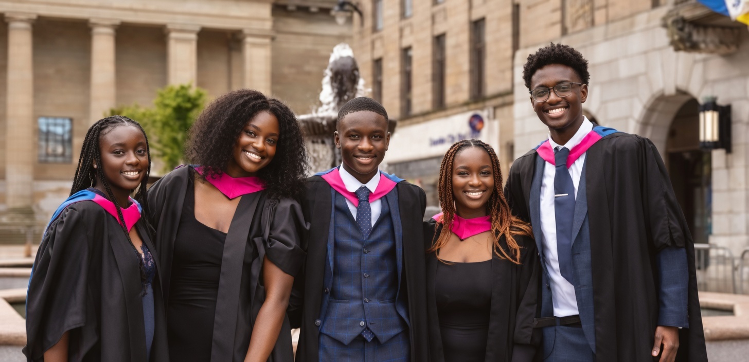 Graduates celebrating – BridgeDegree